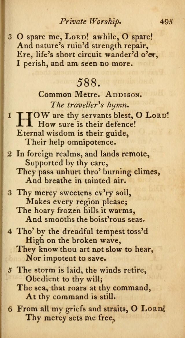 A Selection of Sacred Poetry: consisting of psalms and hymns from Watts, Doddridge, Merrick, Scott, Cowper, Barbauld, Steele, and others (2nd ed.) page 497