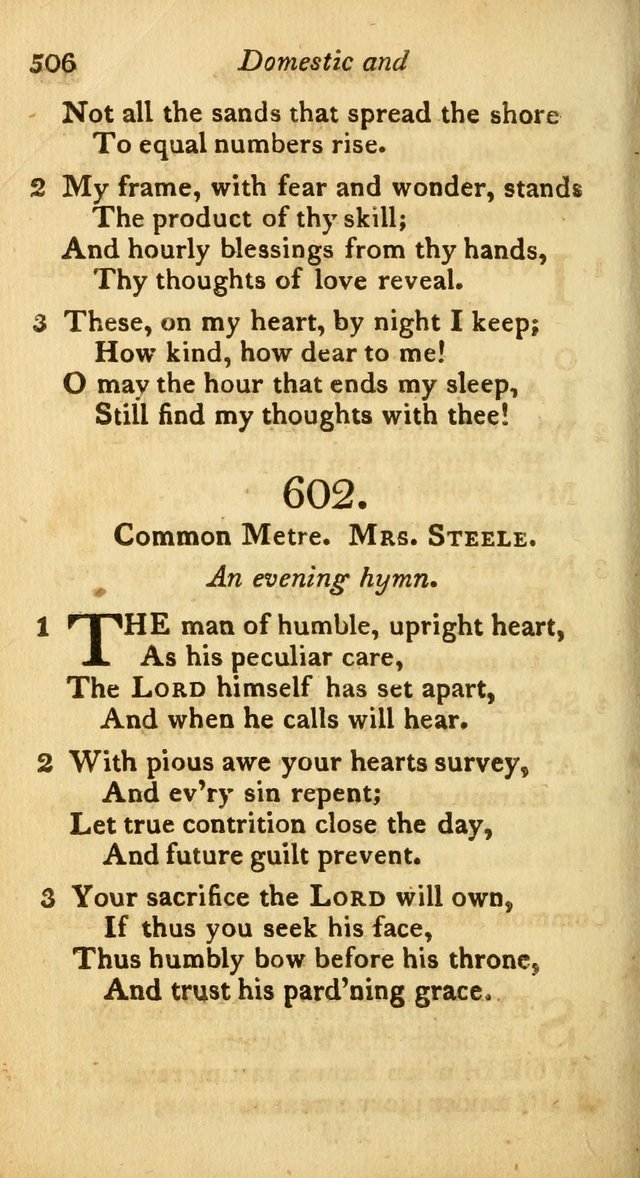 A Selection of Sacred Poetry: consisting of psalms and hymns from Watts, Doddridge, Merrick, Scott, Cowper, Barbauld, Steele, and others (2nd ed.) page 508