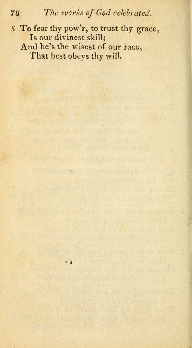 A Selection of Sacred Poetry: consisting of psalms and hymns from Watts, Doddridge, Merrick, Scott, Cowper, Barbauld, Steele, and others (2nd ed.) page 78