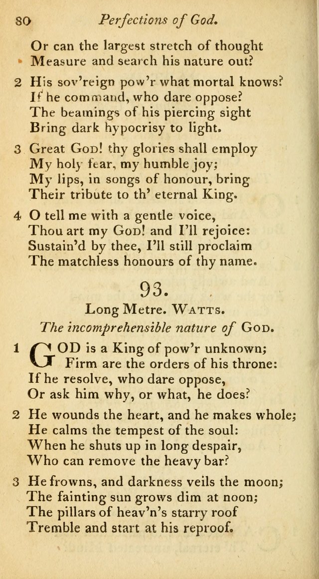 A Selection of Sacred Poetry: consisting of psalms and hymns from Watts, Doddridge, Merrick, Scott, Cowper, Barbauld, Steele, and others (2nd ed.) page 80