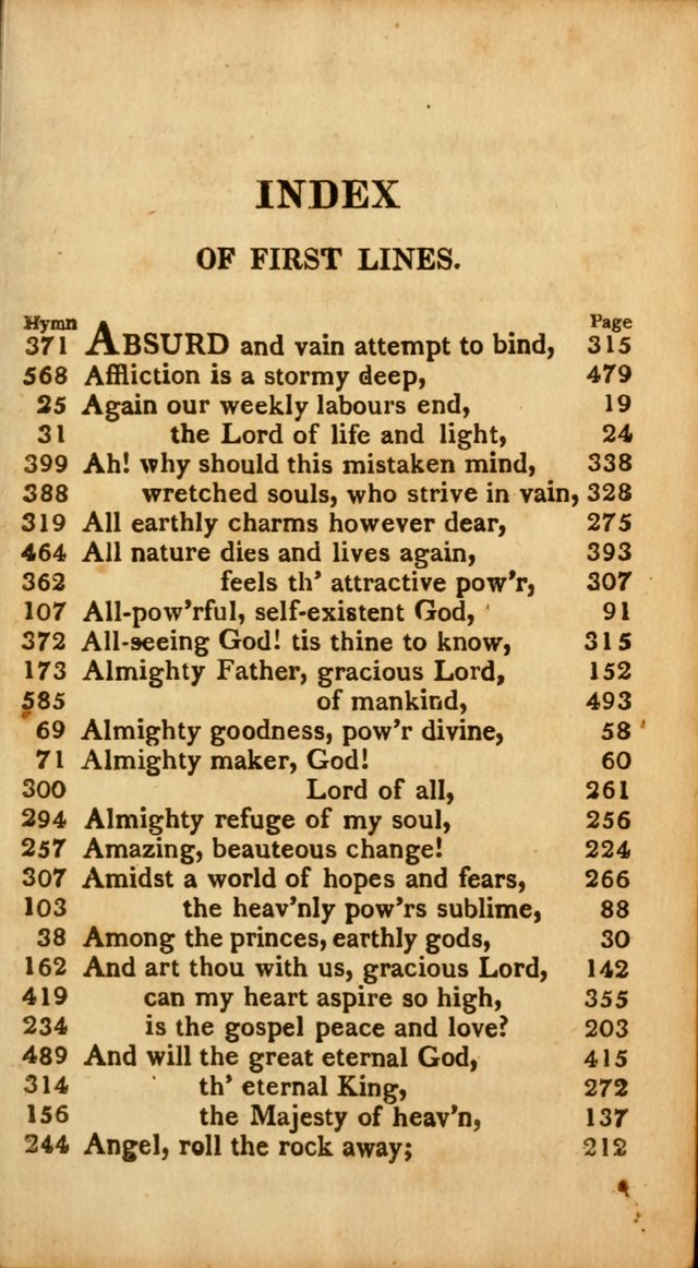 A Selection of Sacred Poetry: consisting of psalms and hymns from Watts, Doddridge, Merrick, Scott, Cowper, Barbauld, Steele, and others (2nd ed.) page xv