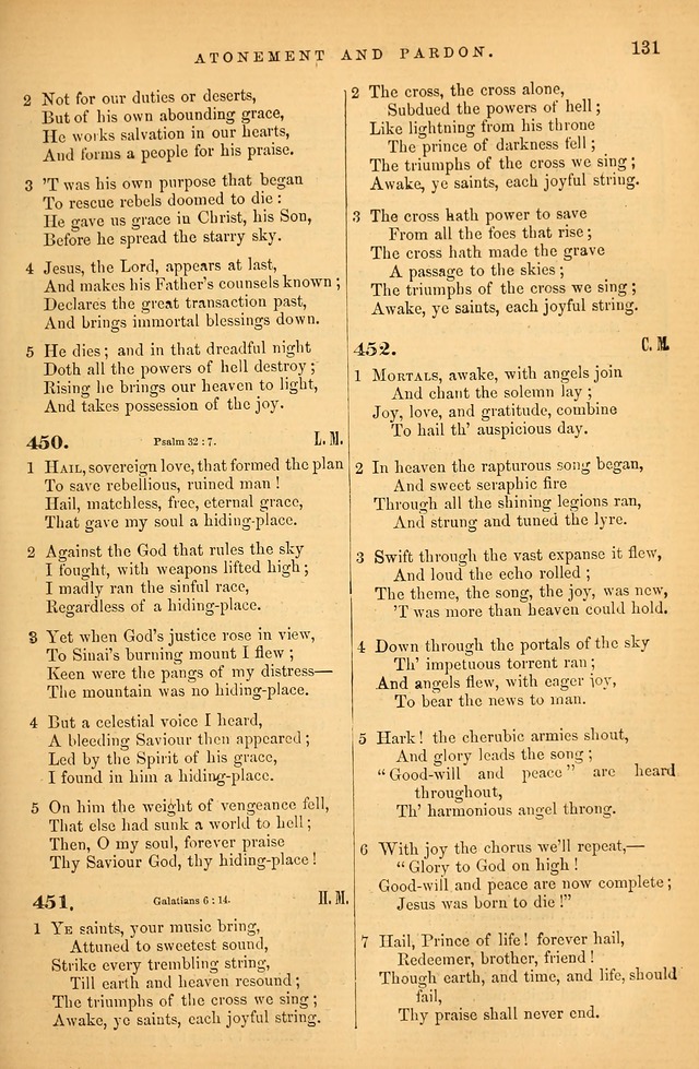 Songs for the Sanctuary; or Psalms and Hymns for Christian Worship (Baptist Ed.) page 132