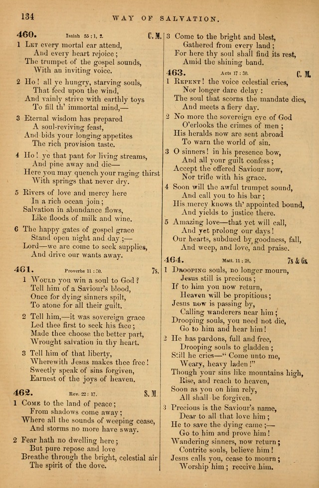 Songs for the Sanctuary; or Psalms and Hymns for Christian Worship (Baptist Ed.) page 135