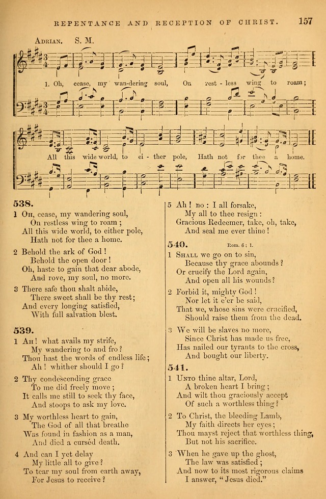 Songs for the Sanctuary; or Psalms and Hymns for Christian Worship (Baptist Ed.) page 158