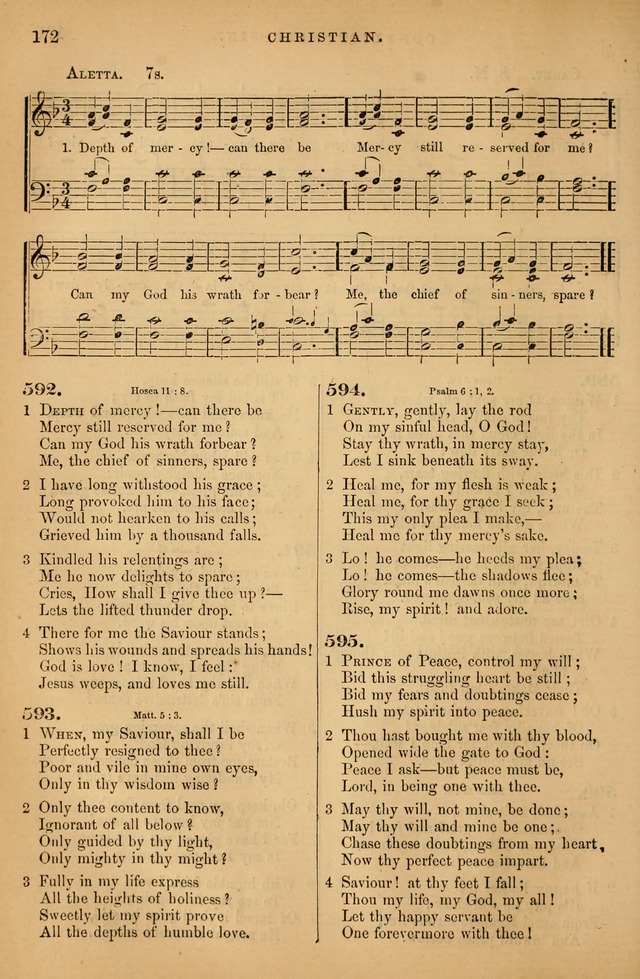 Songs for the Sanctuary; or Psalms and Hymns for Christian Worship (Baptist Ed.) page 173