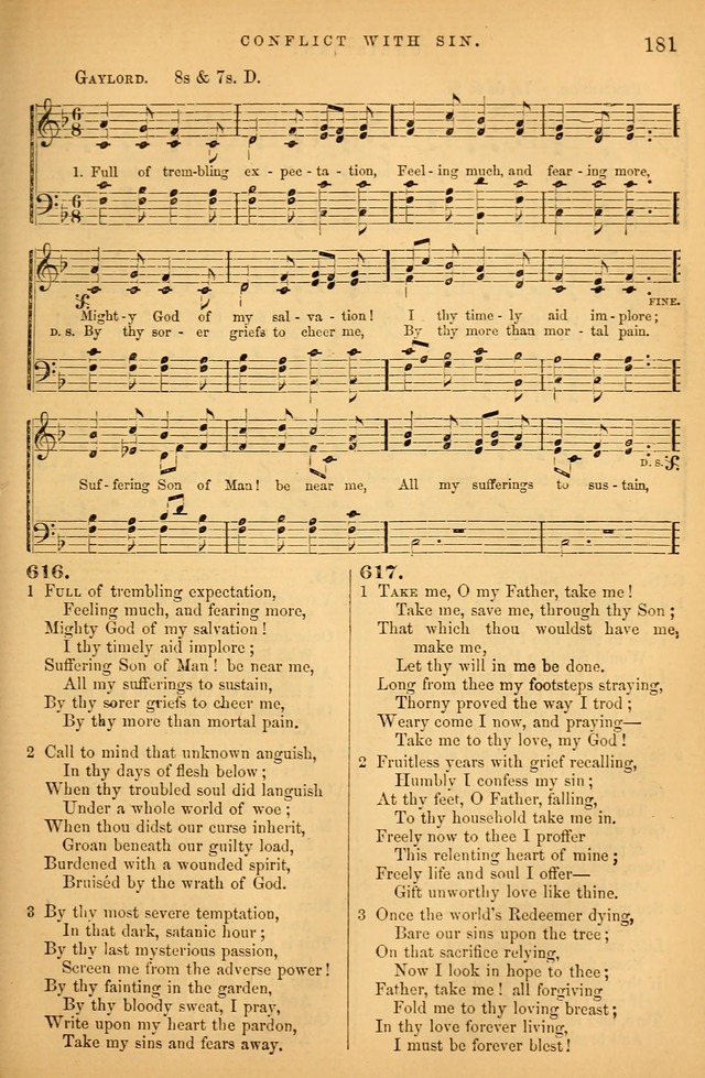 Songs for the Sanctuary; or Psalms and Hymns for Christian Worship (Baptist Ed.) page 182