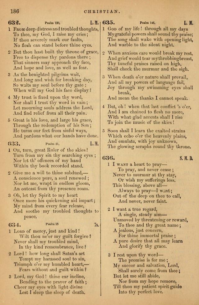 Songs for the Sanctuary; or Psalms and Hymns for Christian Worship (Baptist Ed.) page 187