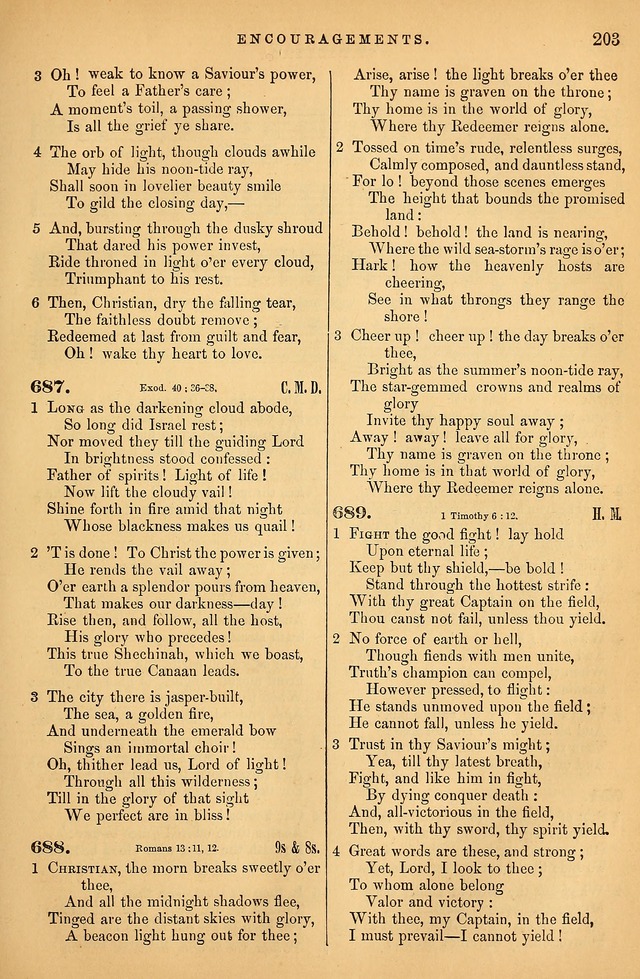 Songs for the Sanctuary; or Psalms and Hymns for Christian Worship (Baptist Ed.) page 204