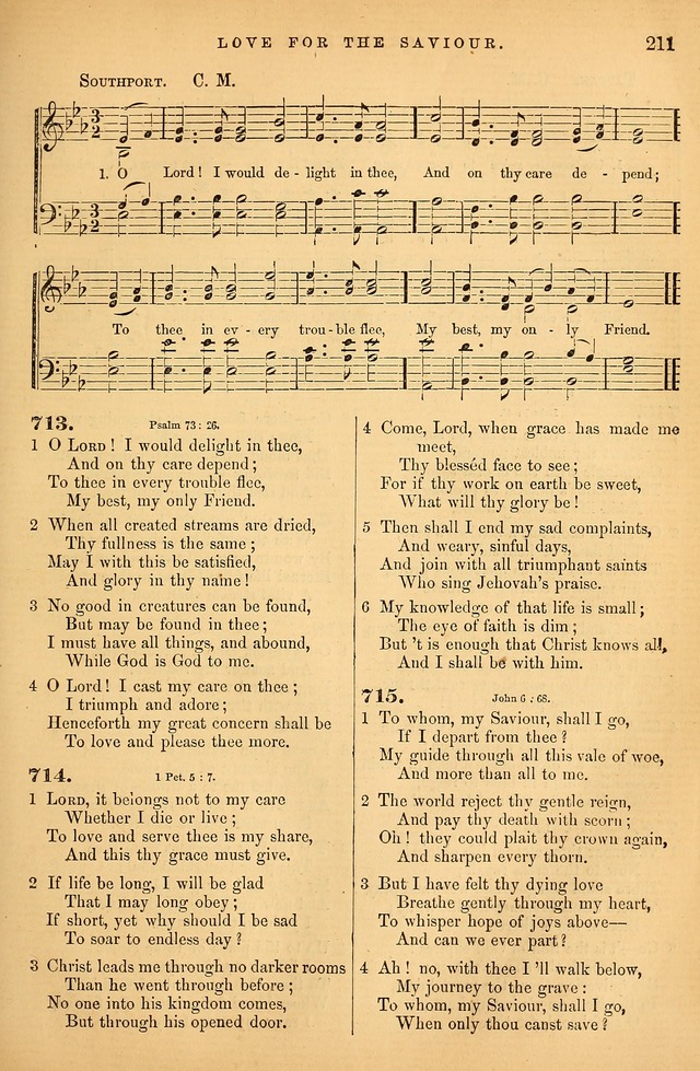 Songs for the Sanctuary; or Psalms and Hymns for Christian Worship (Baptist Ed.) page 212