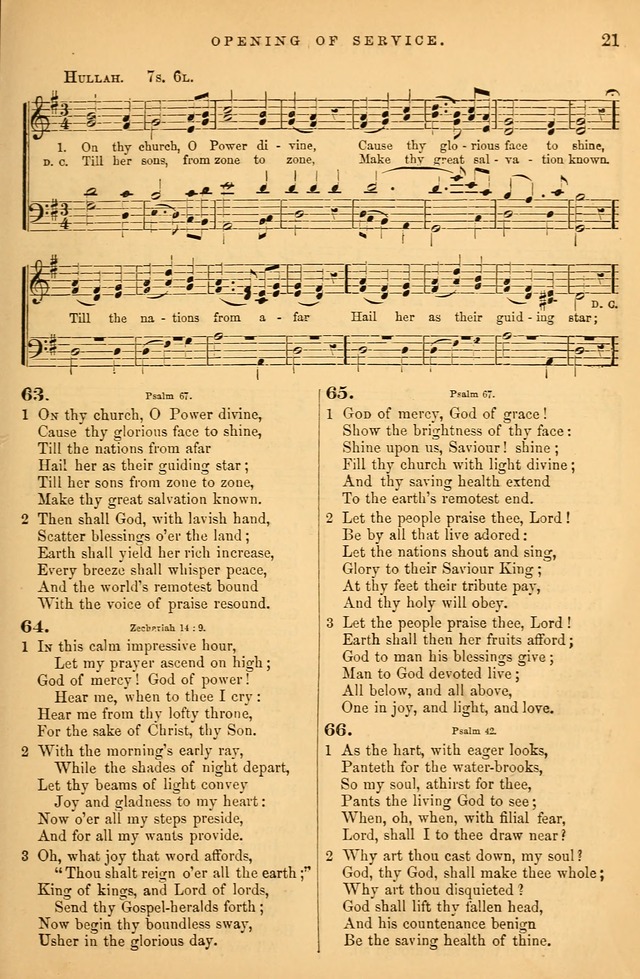 Songs for the Sanctuary; or Psalms and Hymns for Christian Worship (Baptist Ed.) page 22