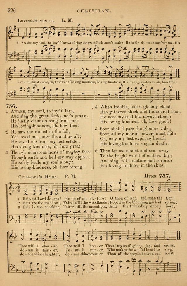 Songs for the Sanctuary; or Psalms and Hymns for Christian Worship (Baptist Ed.) page 227