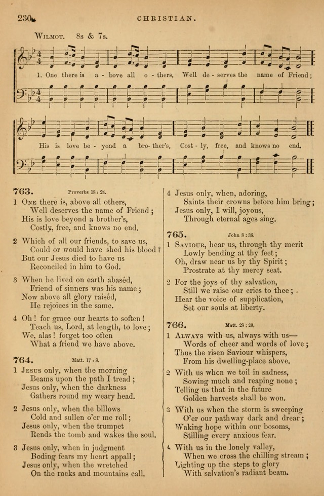 Songs for the Sanctuary; or Psalms and Hymns for Christian Worship (Baptist Ed.) page 231