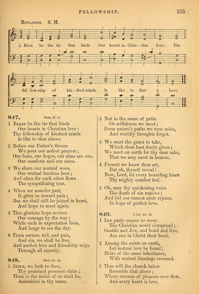 Songs for the Sanctuary; or Psalms and Hymns for Christian Worship (Baptist Ed.) page 256