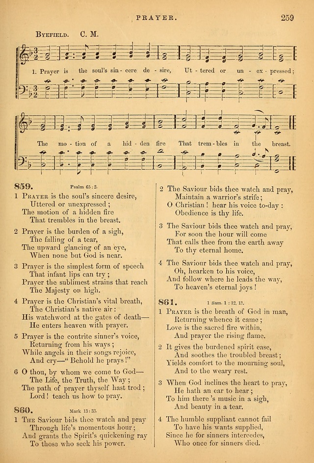 Songs for the Sanctuary; or Psalms and Hymns for Christian Worship (Baptist Ed.) page 260