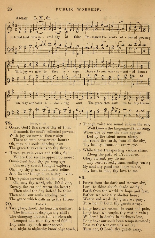 Songs for the Sanctuary; or Psalms and Hymns for Christian Worship (Baptist Ed.) page 27