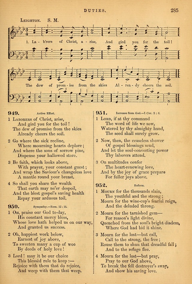 Songs for the Sanctuary; or Psalms and Hymns for Christian Worship (Baptist Ed.) page 286