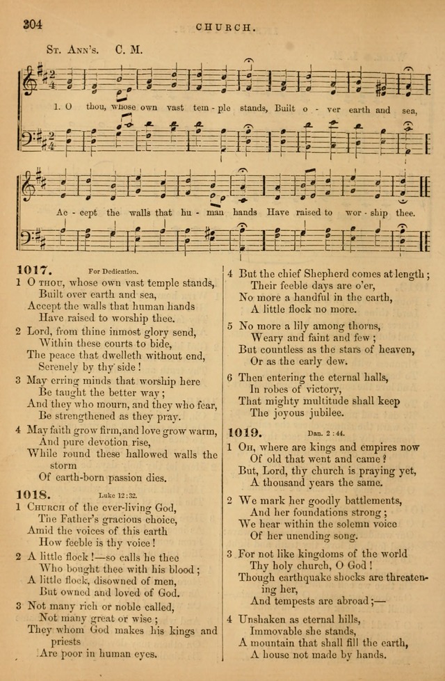 Songs for the Sanctuary; or Psalms and Hymns for Christian Worship (Baptist Ed.) page 305