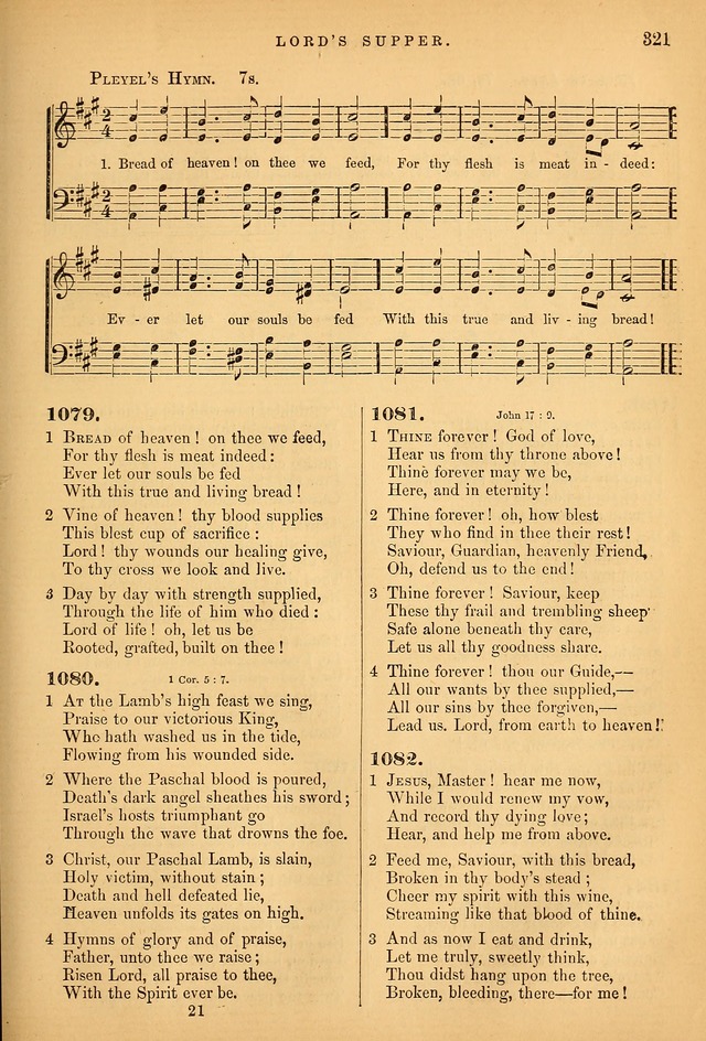 Songs for the Sanctuary; or Psalms and Hymns for Christian Worship (Baptist Ed.) page 322