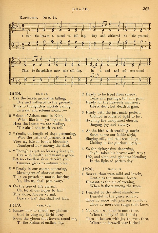 Songs for the Sanctuary; or Psalms and Hymns for Christian Worship (Baptist Ed.) page 368