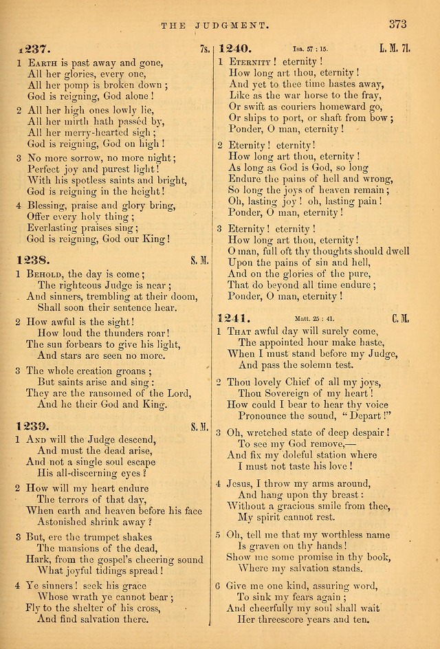 Songs for the Sanctuary; or Psalms and Hymns for Christian Worship (Baptist Ed.) page 374