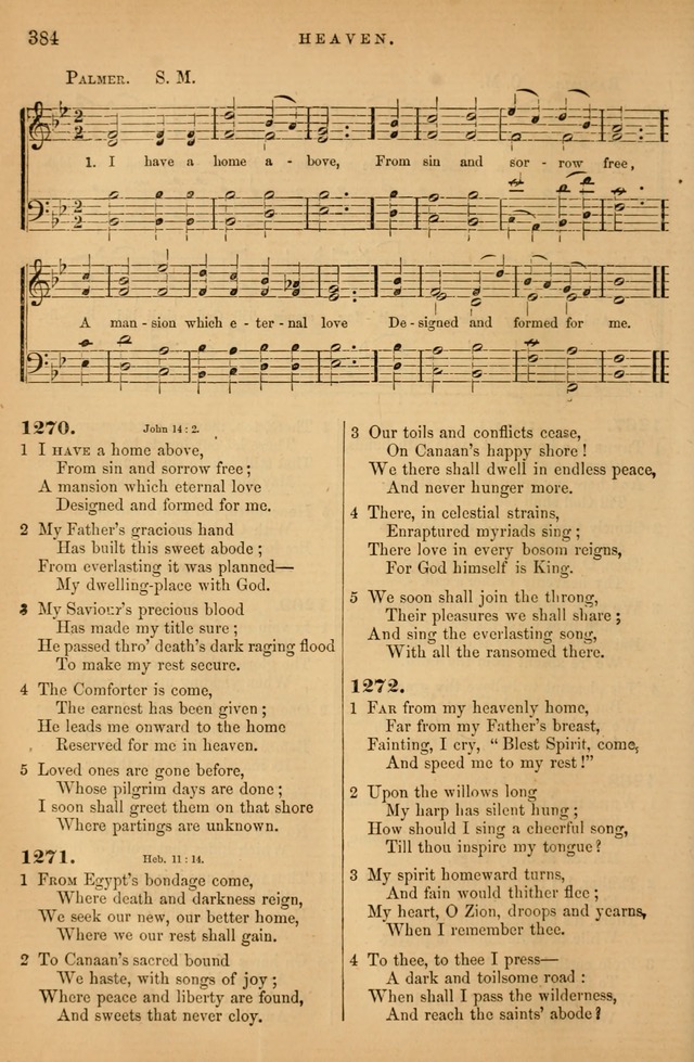 Songs for the Sanctuary; or Psalms and Hymns for Christian Worship (Baptist Ed.) page 385