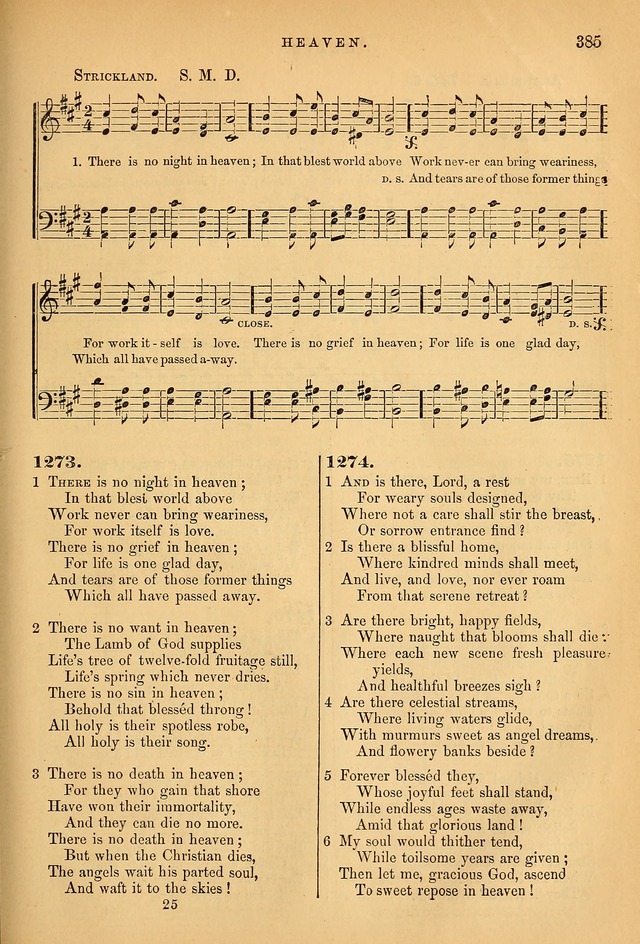 Songs for the Sanctuary; or Psalms and Hymns for Christian Worship (Baptist Ed.) page 386