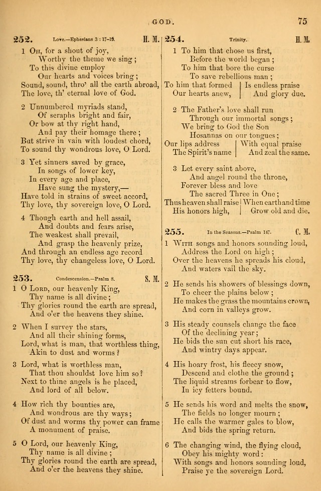 Songs for the Sanctuary; or Psalms and Hymns for Christian Worship (Baptist Ed.) page 76