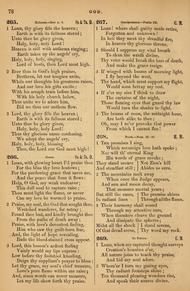 Songs for the Sanctuary; or Psalms and Hymns for Christian Worship (Baptist Ed.) page 79