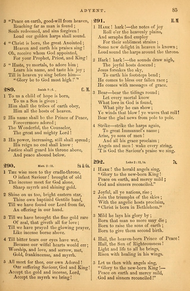 Songs for the Sanctuary; or Psalms and Hymns for Christian Worship (Baptist Ed.) page 86