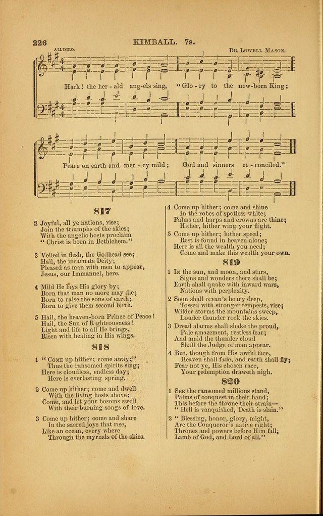 Songs for Social and Public Worship page 222