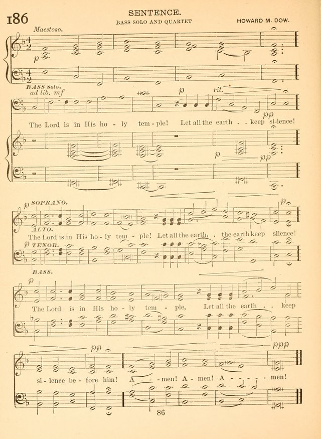 Sacred Songs For Public Worship: a hymn and tune book page 86