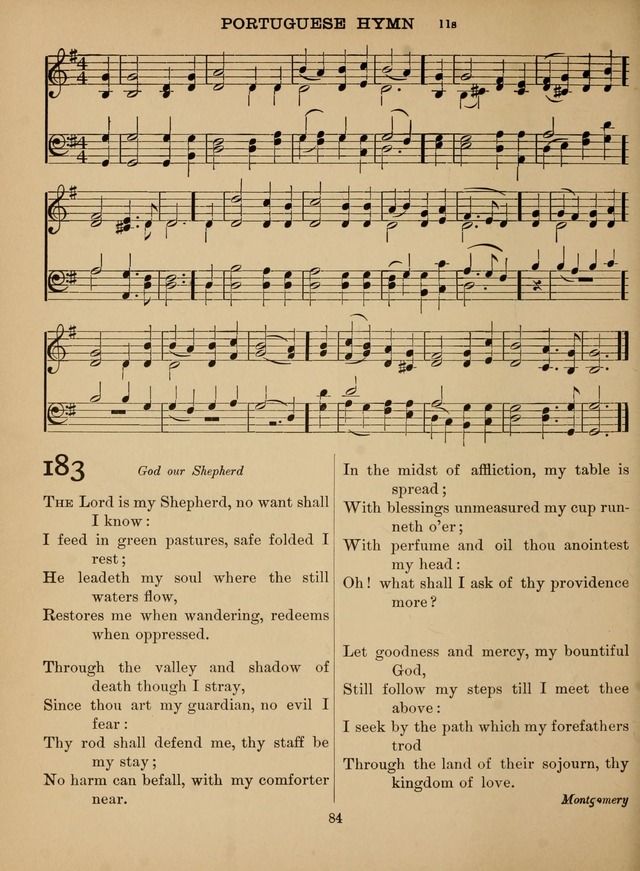 Sacred Songs For Public Worship: a hymn and tune book page 103