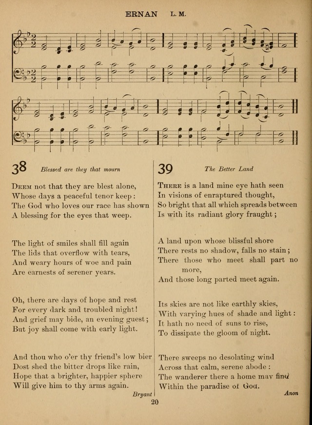 Sacred Songs For Public Worship: a hymn and tune book page 39