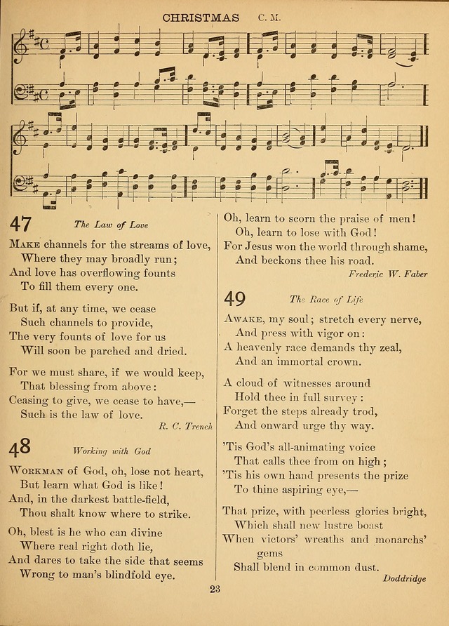 Sacred Songs For Public Worship: a hymn and tune book page 42