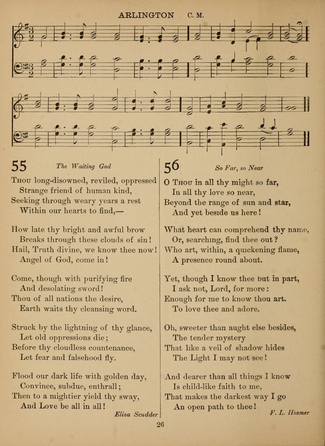 Sacred Songs For Public Worship: a hymn and tune book page 45