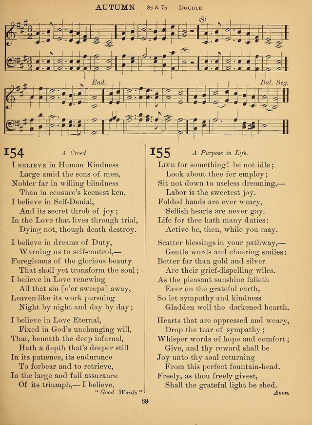 Sacred Songs For Public Worship: a hymn and tune book page 88