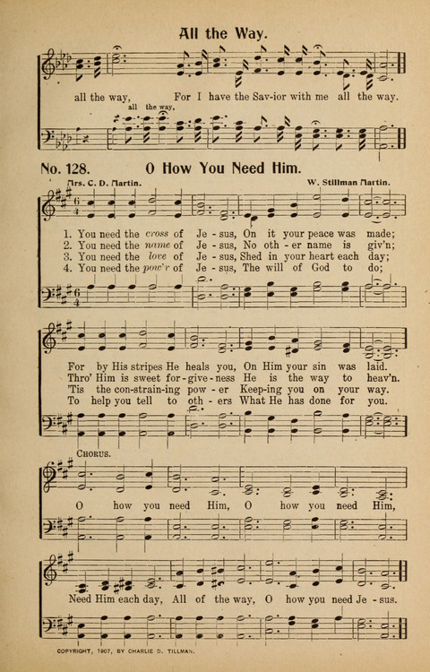 Sunday School and Revival: with Y.M.C.A. supplement page 123