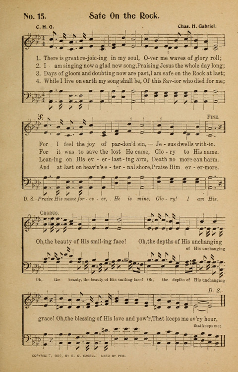 Sunday School and Revival: with Y.M.C.A. supplement page 15