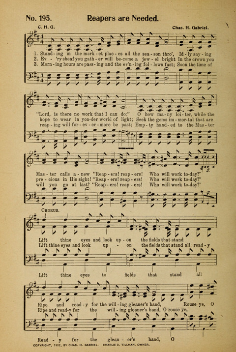 Sunday School and Revival: with Y.M.C.A. supplement page 190