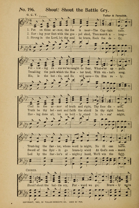 Sunday School and Revival: with Y.M.C.A. supplement page 192