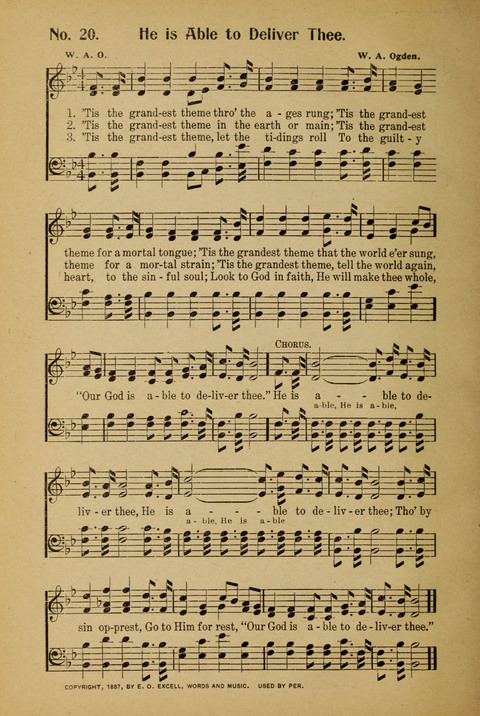 Sunday School and Revival: with Y.M.C.A. supplement page 20