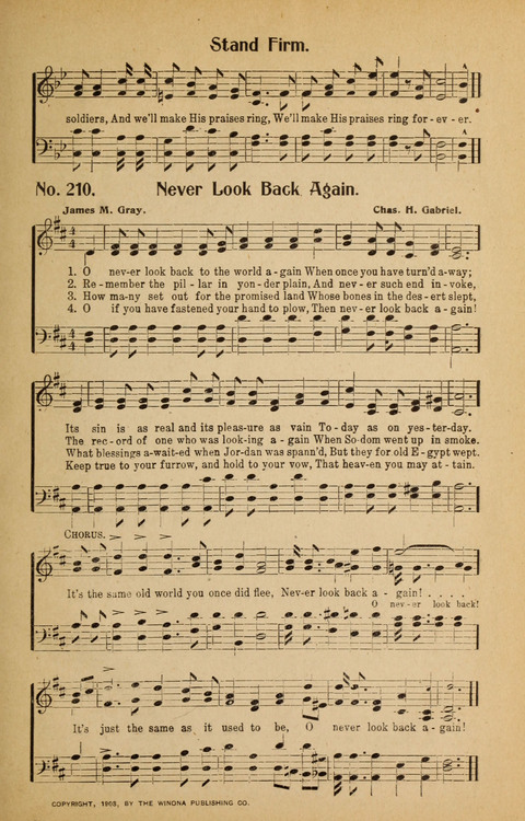 Sunday School and Revival: with Y.M.C.A. supplement page 207