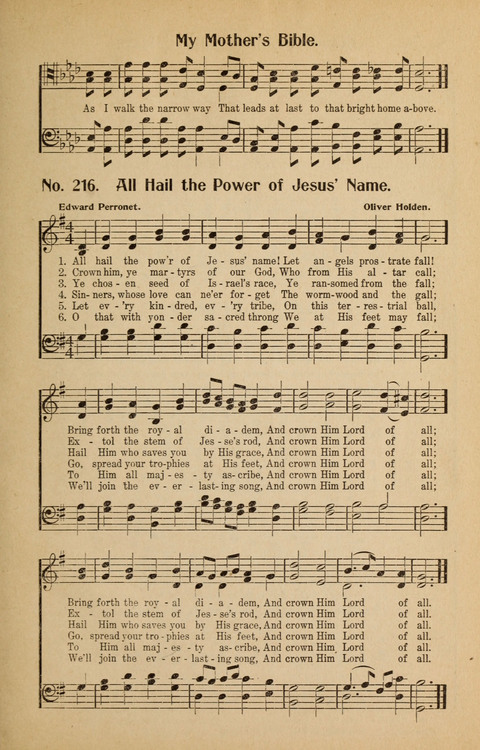 Sunday School and Revival: with Y.M.C.A. supplement page 213