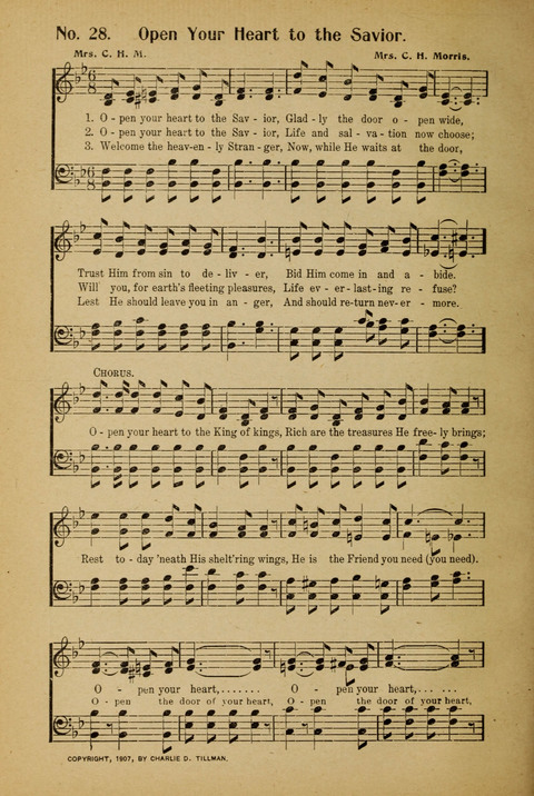 Sunday School and Revival: with Y.M.C.A. supplement page 28