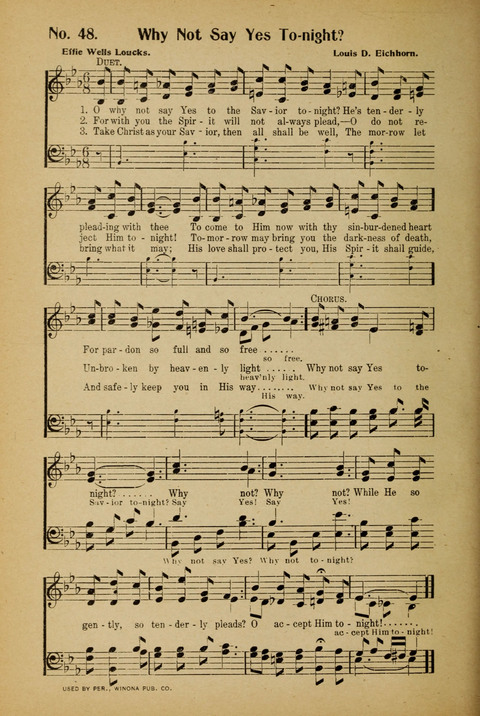 Sunday School and Revival: with Y.M.C.A. supplement page 46