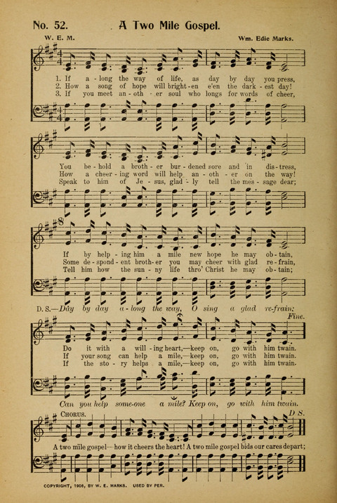 Sunday School and Revival: with Y.M.C.A. supplement page 50