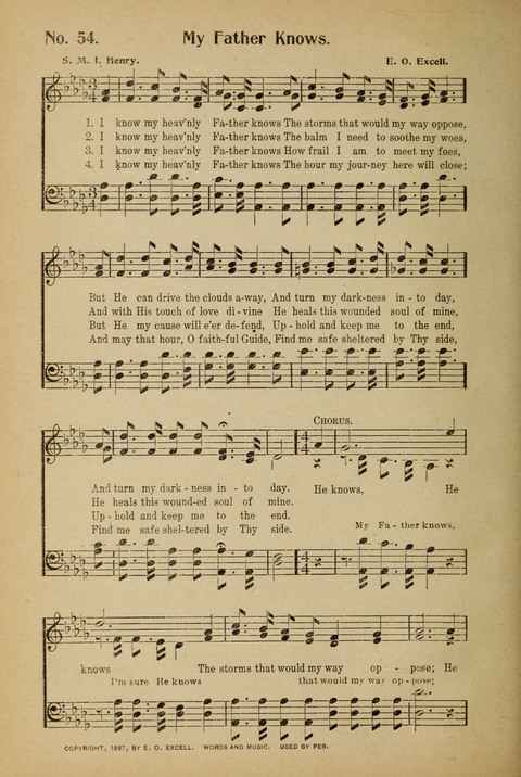 Sunday School and Revival: with Y.M.C.A. supplement page 52