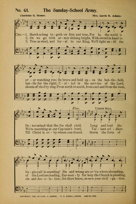 Sunday School and Revival: with Y.M.C.A. supplement page 58