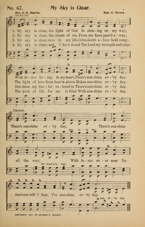 Sunday School and Revival: with Y.M.C.A. supplement page 63