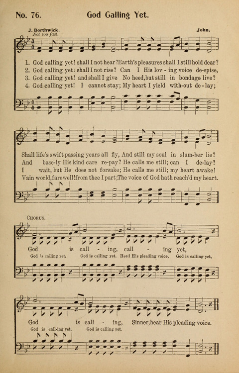 Sunday School and Revival: with Y.M.C.A. supplement page 71